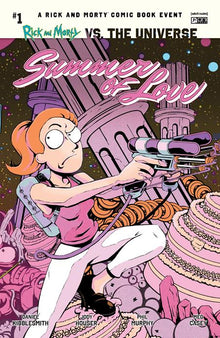 Rick And Morty Vs The Universe Summer Of Love #1 (One Shot) C 1:10 Flops Interlocking Variant (08/06/2025) Oni