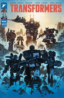 Transformers #23 B Jorge Corona & Mike Spicer Variant (08/13/2025) Image