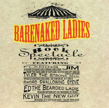 the album cover for Barenaked Ladies - Rock Spectacle