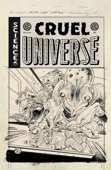 Ec Cruel Universe 2 #2 (Of 12) D 1:20 Tom Fowler B&W Artist Edition Variant (09/03/2025) Oni