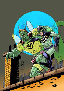 Toxie Team Up #4 (Of 5) B Jamal Igle Exclusive Trading Card By Jamal Igle Variant (09/24/2025) Ahoy
