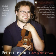 the album cover for Petteri Iivonen - Art of the Violin