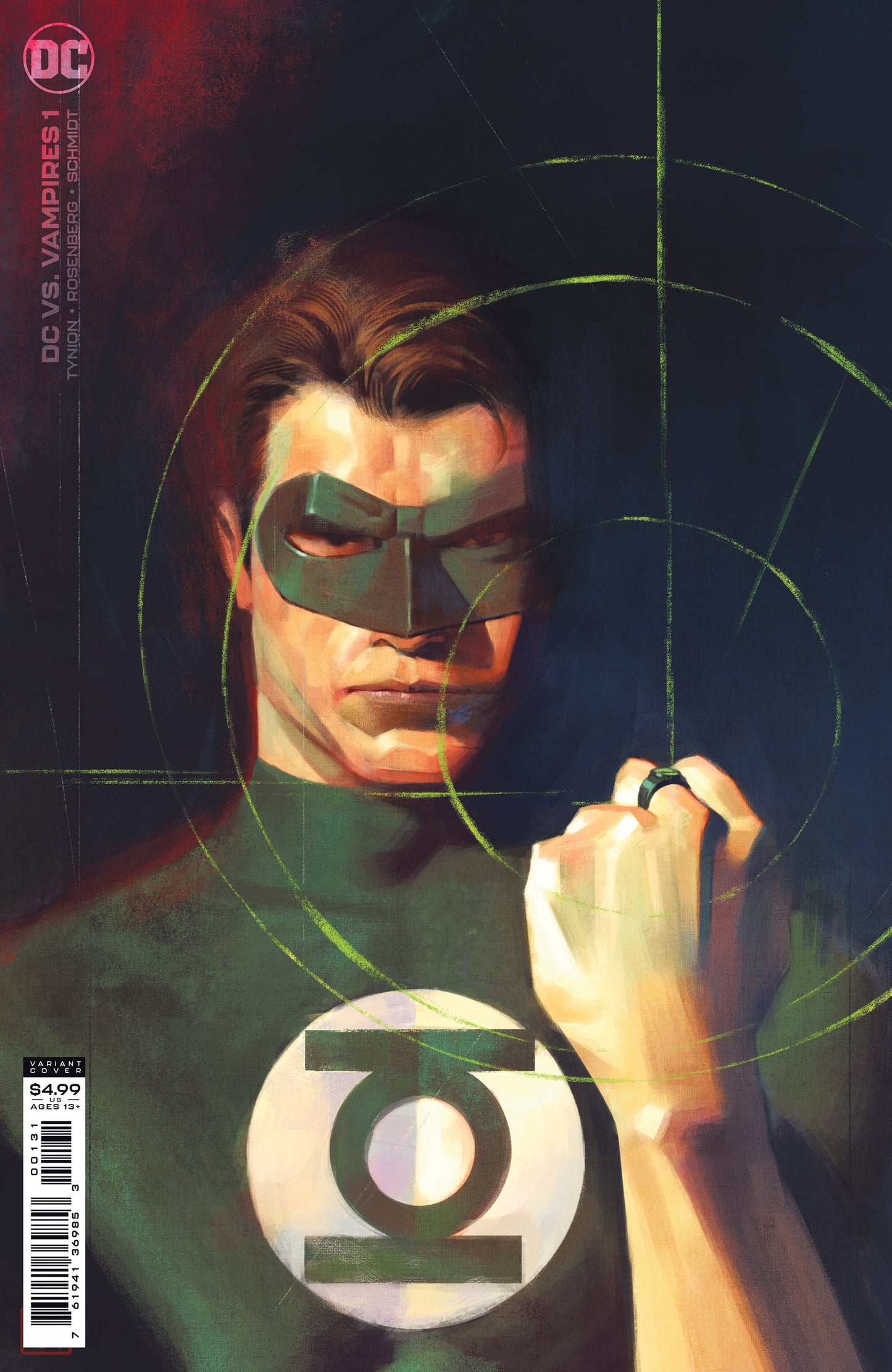 Dc Vs Vampires #1 (Of 12) D 1:25 Jorge Molina Glow in the Dark Card Stock Variant (10/26/2021) Dc