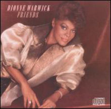 the album cover for Dionne Warwick - Friends