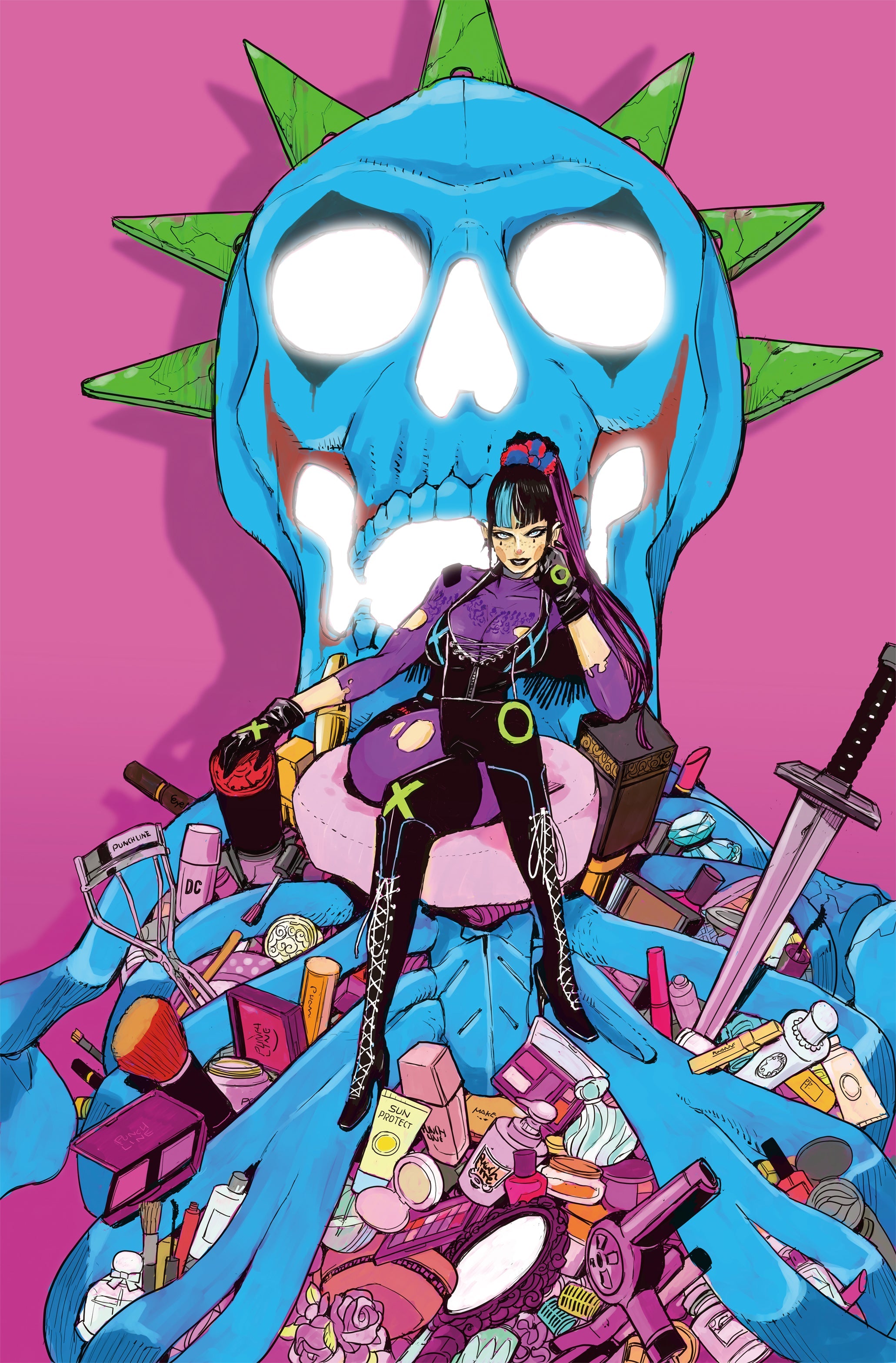 Joker #8 C Acky Bright Variant Punchline (10/12/2021) Dc