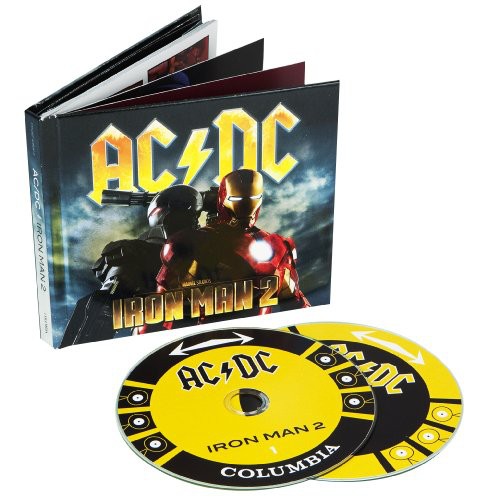 the album cover for AC/DC - Iron Man 2