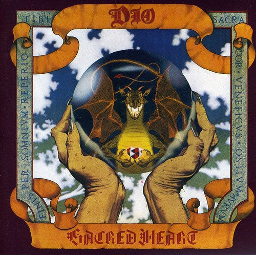 the album cover for Dio - Sacred Heart [Import]