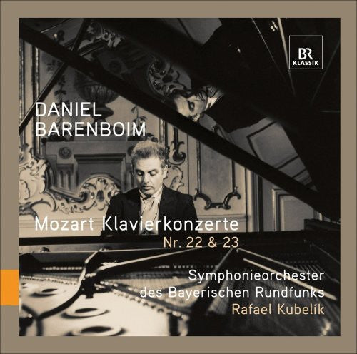 the album cover for W.A. Mozart - Piano Concertos No 22 & 23