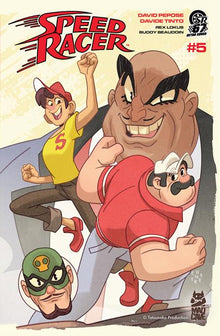 Speed Racer #5 B Sean Galloway Retro Manga Variant (12/03/2025) Mad Cave