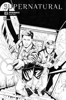 Supernatural #3 F 1:10 Andrea Broccardo Line Art Variant (12/17/2025) Dynamite