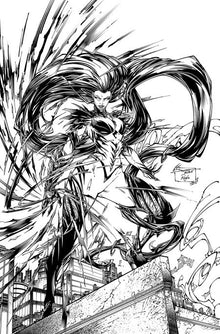 Witchblade #17 C 1:25 Brett Booth & Sal Regla B&W Variant (12/10/2025) Image