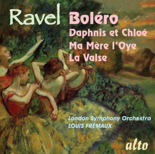 the album cover for London Symphony Orchestra - Bolero Daphnis & Chloe Mother Goose la Valse