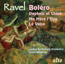 the album cover for London Symphony Orchestra - Bolero Daphnis & Chloe Mother Goose la Valse