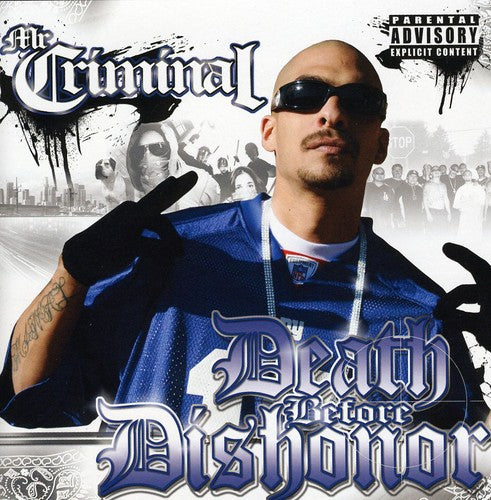 the album cover for Mr Criminal - Death Before Dishonor