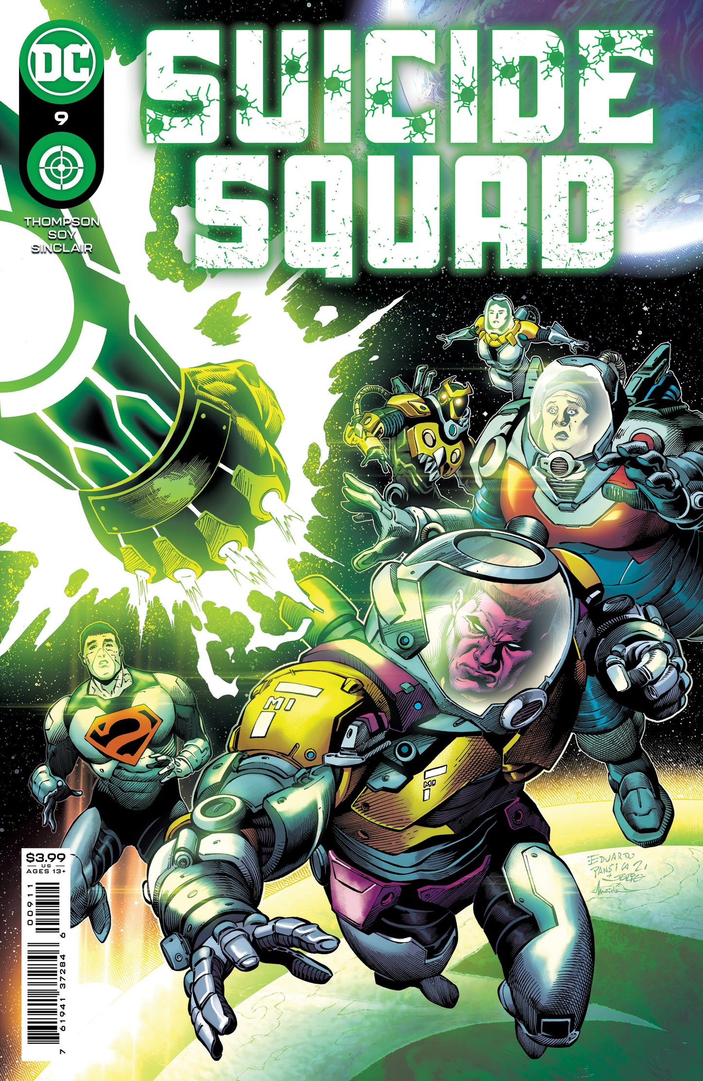Suicide Squad #9 A Eduardo Pansica Robbie Thompson (11/09/2021) Dc