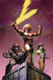 Thundarr The Barbarian #1 O 1:25 Joseph Michael Linsner Line Art Virgin Variant (02/04/2026) Dynamite