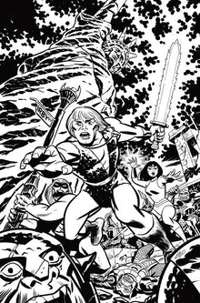 Thundarr The Barbarian #1 P 1:30 Michael Cho Line Art Virgin Variant (02/04/2026) Dynamite