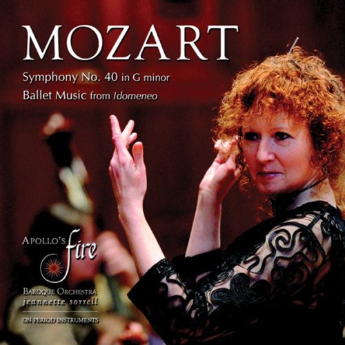 the album cover for Apollo's Fire - Symphony No 40