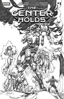 The Center Holds #1 E 1:50 MD Bright SIGNED Larry Hama (02/11/2026) Boom