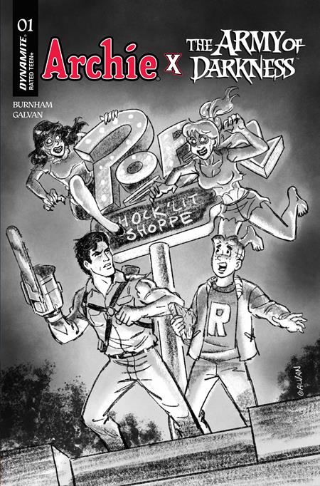 Archie X Army Of Darkness #1 J 1:10 Bill Galvan Pencils Variant (02/04/2026) Dynamite