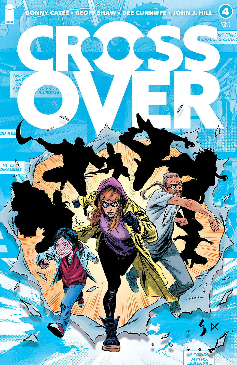 Crossover #4 Geoff Shaw Donny Cates Giant Size X-Men 1 Homage (02/24/2021) Image