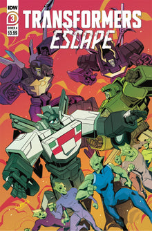Transformers Escape #3 (Of 5) A Bethany Mcguire-Smith (05/05/2021) Idw