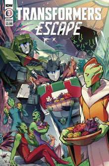 Transformers Escape #3 (Of 5) B Umi Miyan Variant (05/05/2021) Idw