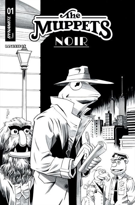 Muppets Noir #1 F 1:10 Declan Shalvey Line Art Variant (02/18/2026) Dynamite