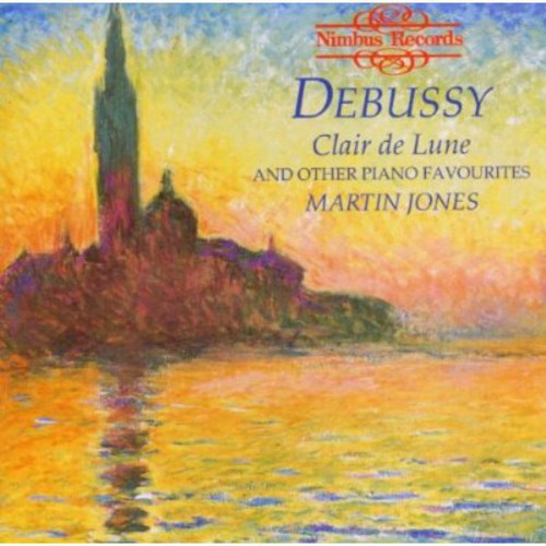 the album cover for Martin Jones - Claire de Lune & Other Piano Favorites