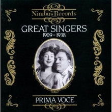 Great Singers 1909-1938 / Various - Great Singers 1909-1938 / Various [CD]