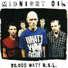 the album cover for Midnight Oil - 20 000 Watt Rsl (Best Of Midnight O [Import]