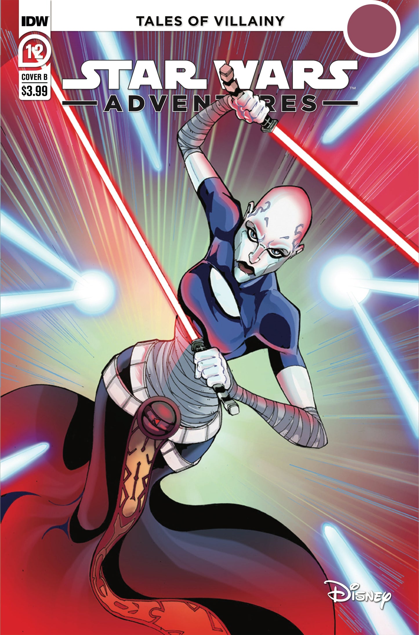 Star Wars Adventures (2021) #12 B Andrew Griffith Variant Asajj Ventress (C: 1-0-0) (11/17/2021) Idw