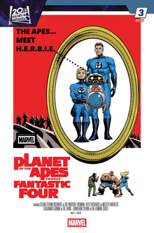 Planet Of The Apes Vs. Fantastic Four #3 Pete Woods Movie Homage Variant (04/15/2026) Marvel