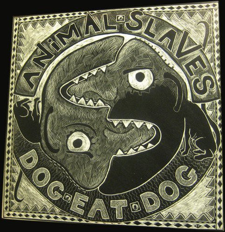 the album cover for Animal Slaves - Dog Eat Dog