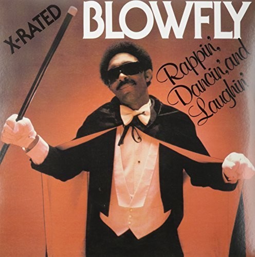 the album cover for Blow Fly - Rappin', Dancin' and Laughin'