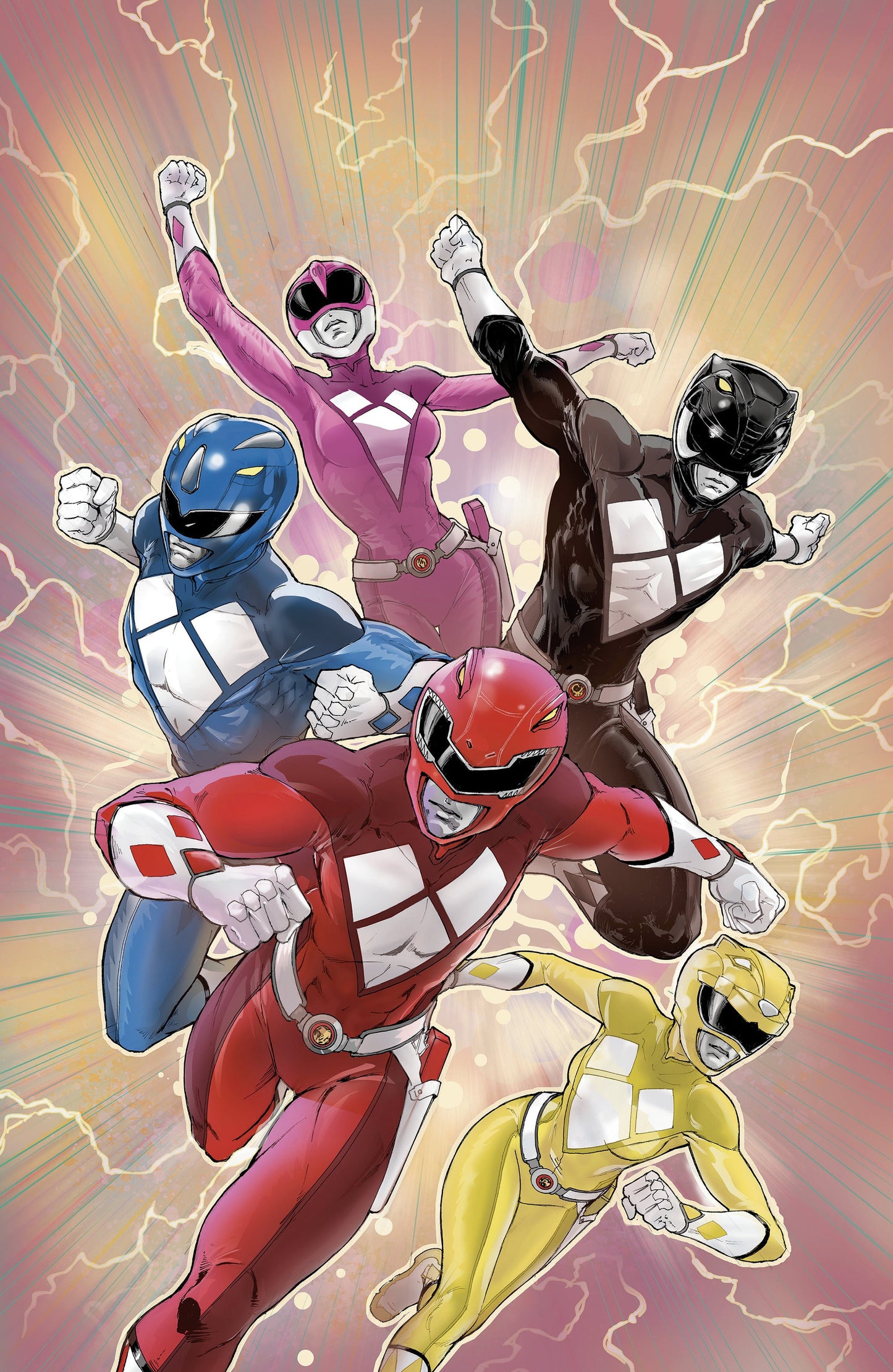 Mighty Morphin Power Rangers (2026) #1 F 1:10 Foil Variant Virgin Griffith (06/03/2026) Boom