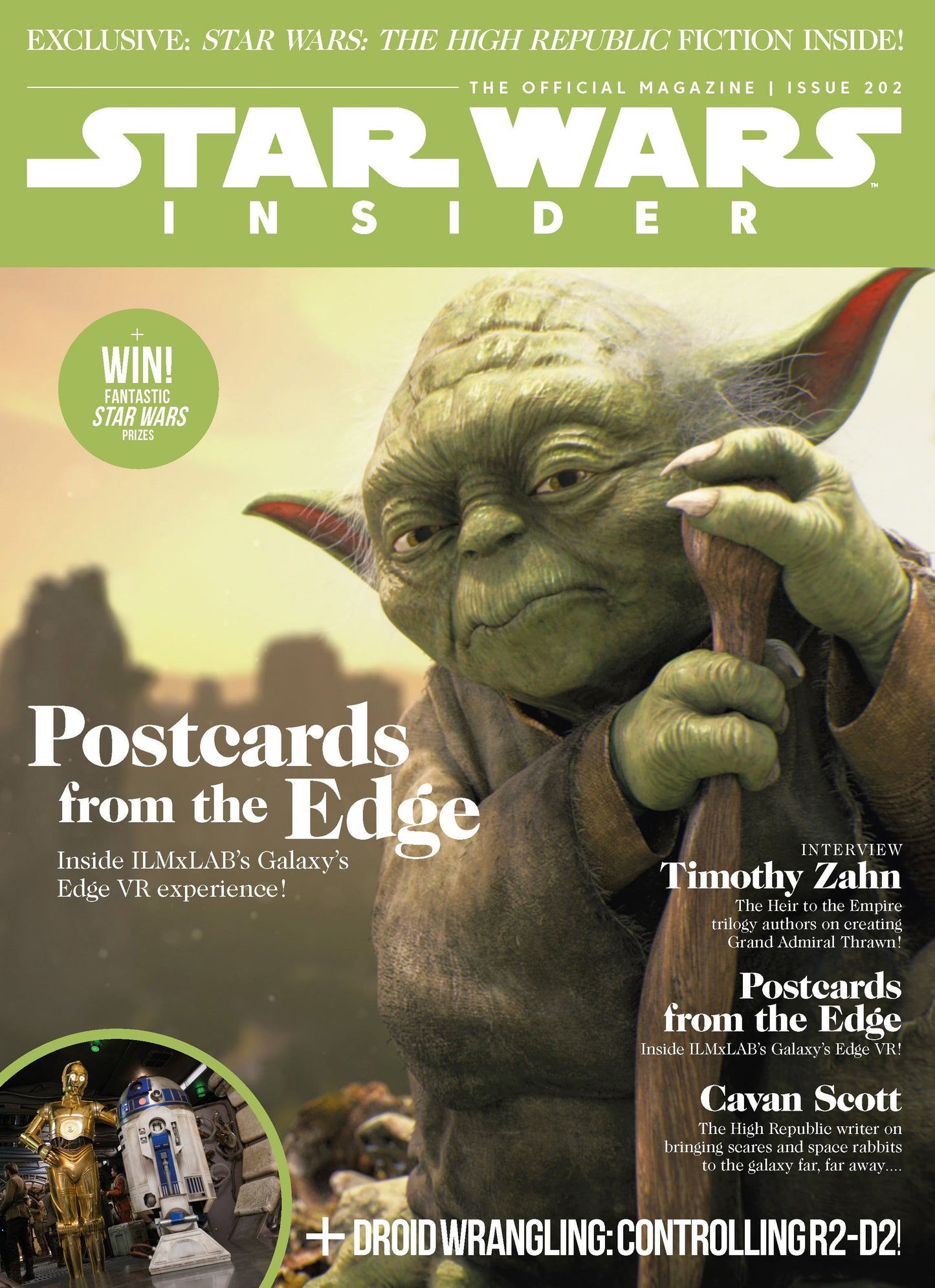 Star Wars Insider #202 Newsstand Ed High Republic Yoda (04/28/2021) Titan Comics