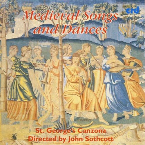 the album cover for John Sothcott - Medieval Songs & Dances