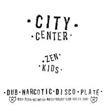 the album cover for City Center - Zen Kids