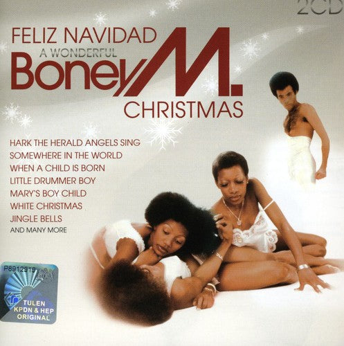 the album cover for Boney M - Feliz Navidad: A Wonderful Christmas [Import]