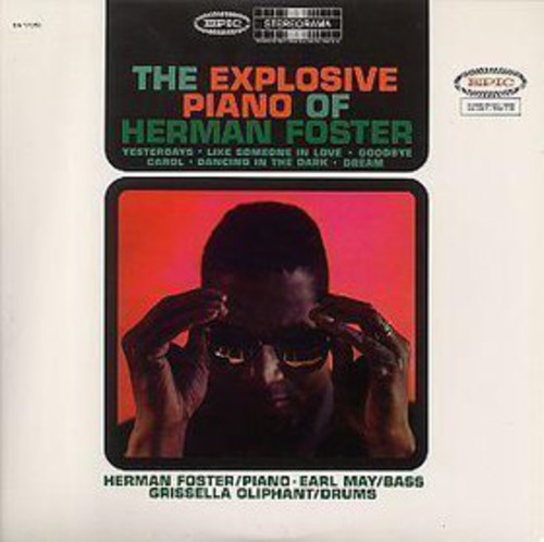the album cover for Herman Foster - The Expolsive Piano Of Herman Foster