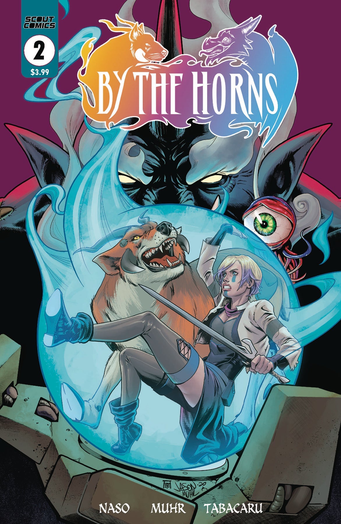 By The Horns #2 (Of 7) A Jason Muhr (Mr) (05/26/2021) Scout