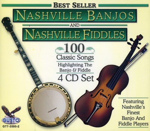 Nashville Banjos & Fiddles - 100 Classic Songs [CD]