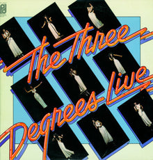 the album cover for Three Degrees - Three Degrees Live