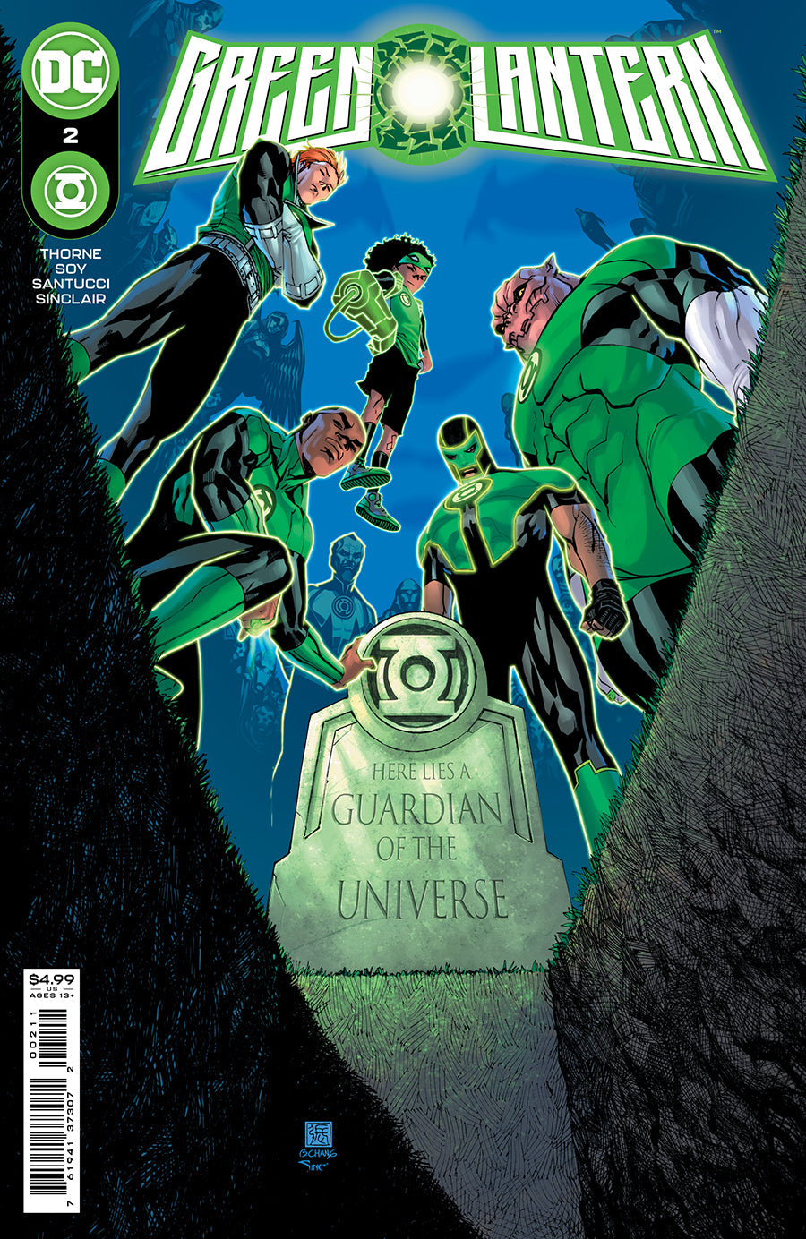 Green Lantern #2 A Bernard Chang Geoffrey Thorne (05/04/2021) Dc