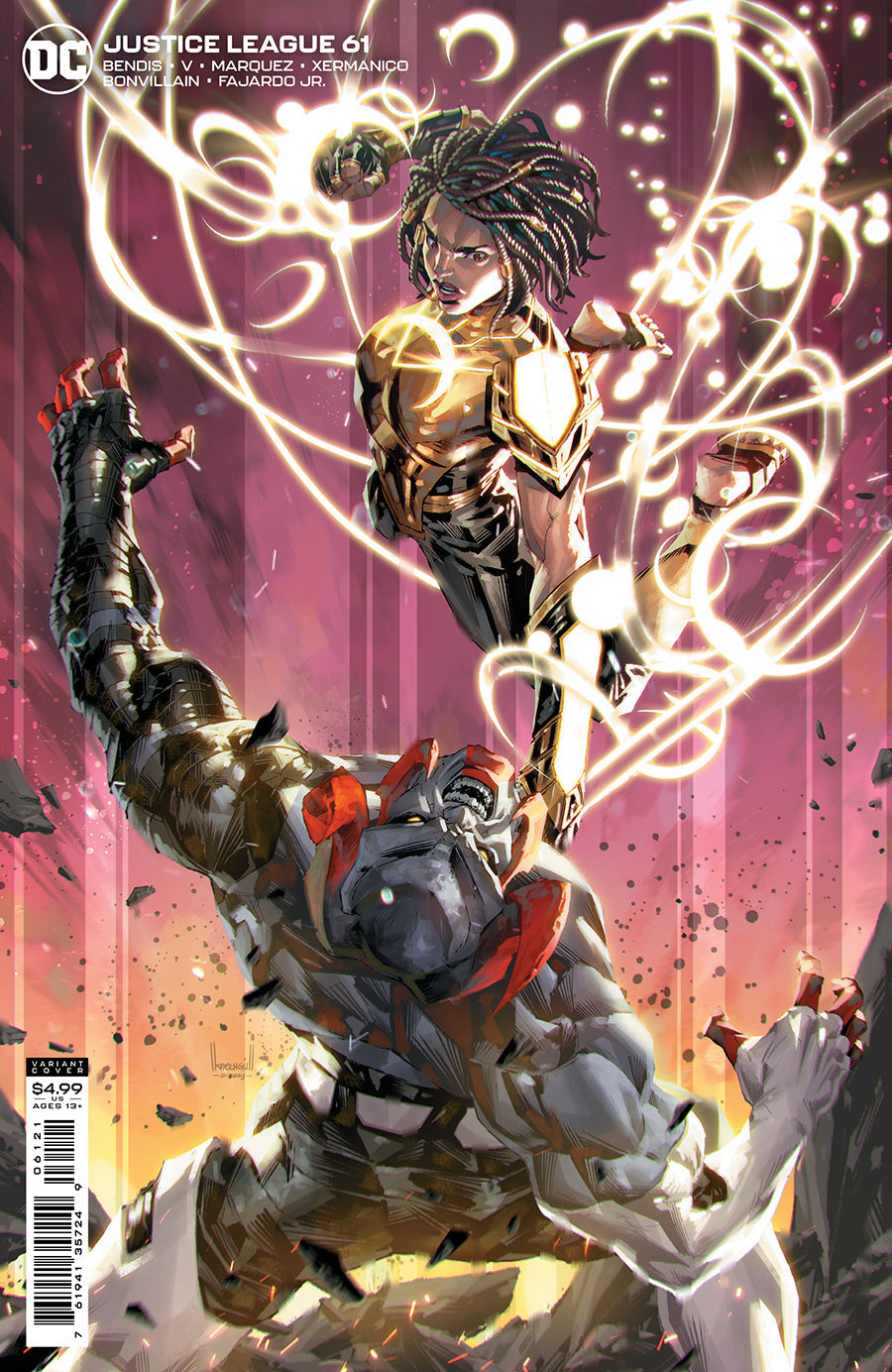 Justice League #61 B Kael Ngu Card Stock Variant (05/18/2021) Dc