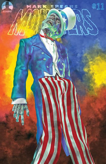 Mark Spears Monsters #11 D Mark Spears Red White & Dead Variant (07/15/2026) Ex Posse