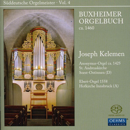 Joseph Kelemen - Sueddeutsche Orgelmeister 4 Music CD