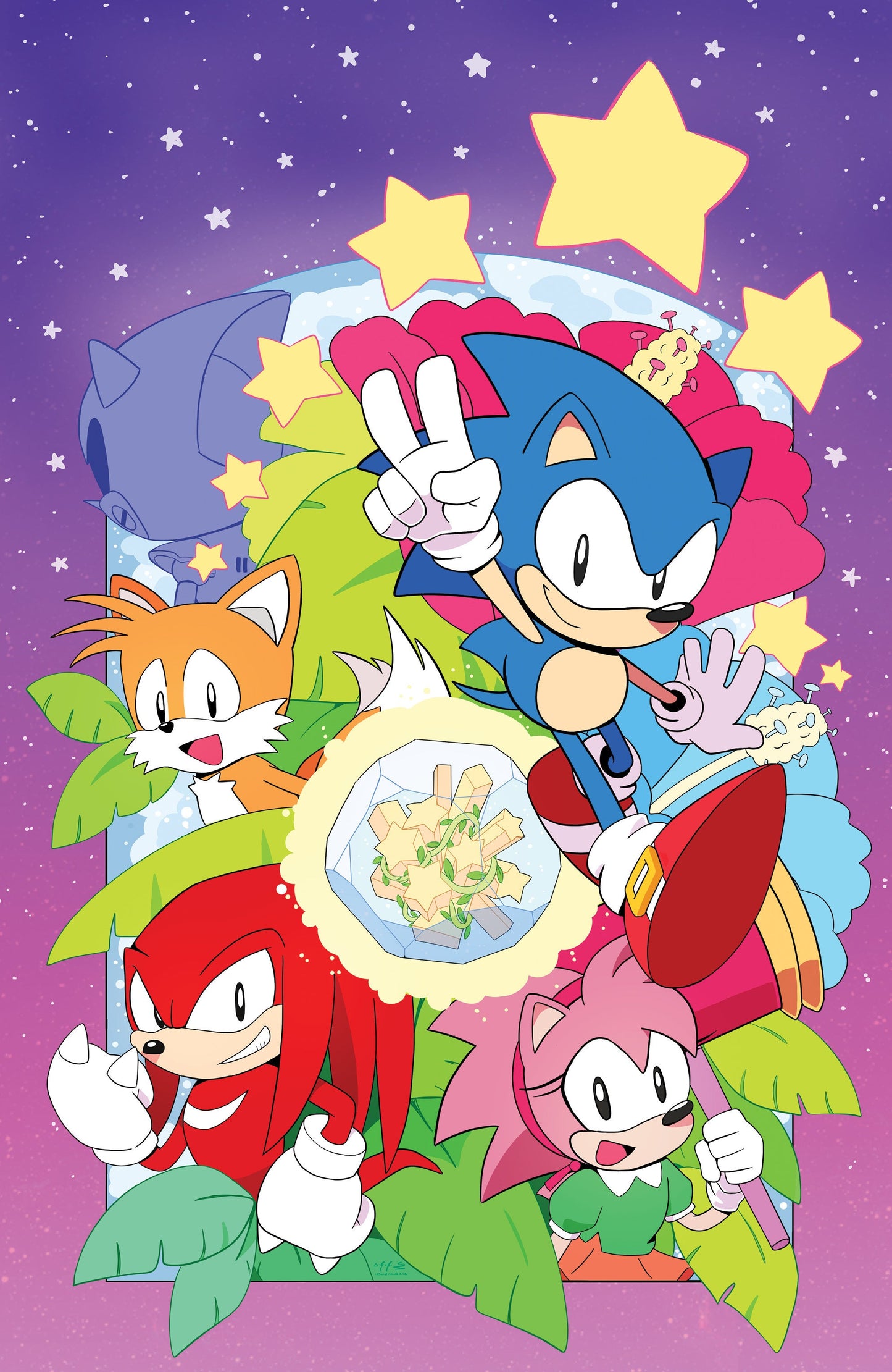 Sonic The Hedgehog 35Th Anniversary Special C Foil Ata Virgin (07/08/2026) Idw