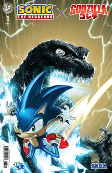 Sonic The Hedgehog X Godzilla #1 D Crain (07/15/2026) Idw